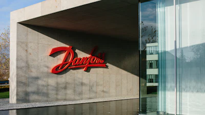 Danfoss Headquarters Logo On Wall