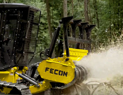 Fecon’s new model 225VST mulching tractor is manufactured specifically for Vermeer and will be on display in the Vermeer booth.