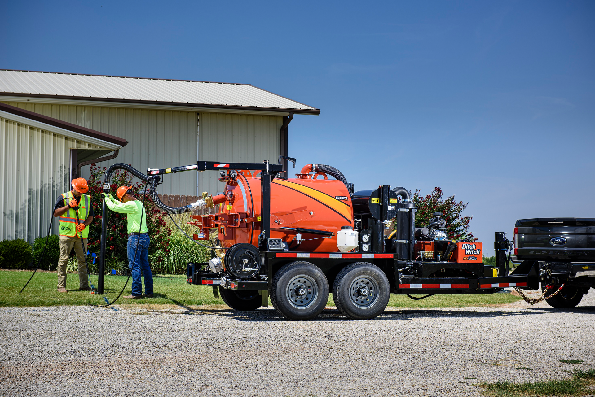 The new Ditch Witch HX30G vacuum excavator delivers high-profile power in a low-profile package.