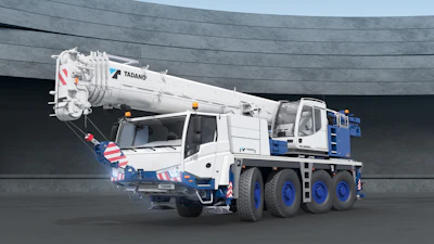 Tadano Ac4070 Concrete Repaint