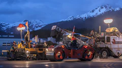 With traditional rolling efforts, some areas of the asphalt mat do not receive total coverage. Intelligent compaction (IC) was used during the construction of the Sitka Airpirty to ensure the entire asphalt mat received the correct amount of compaction effort.