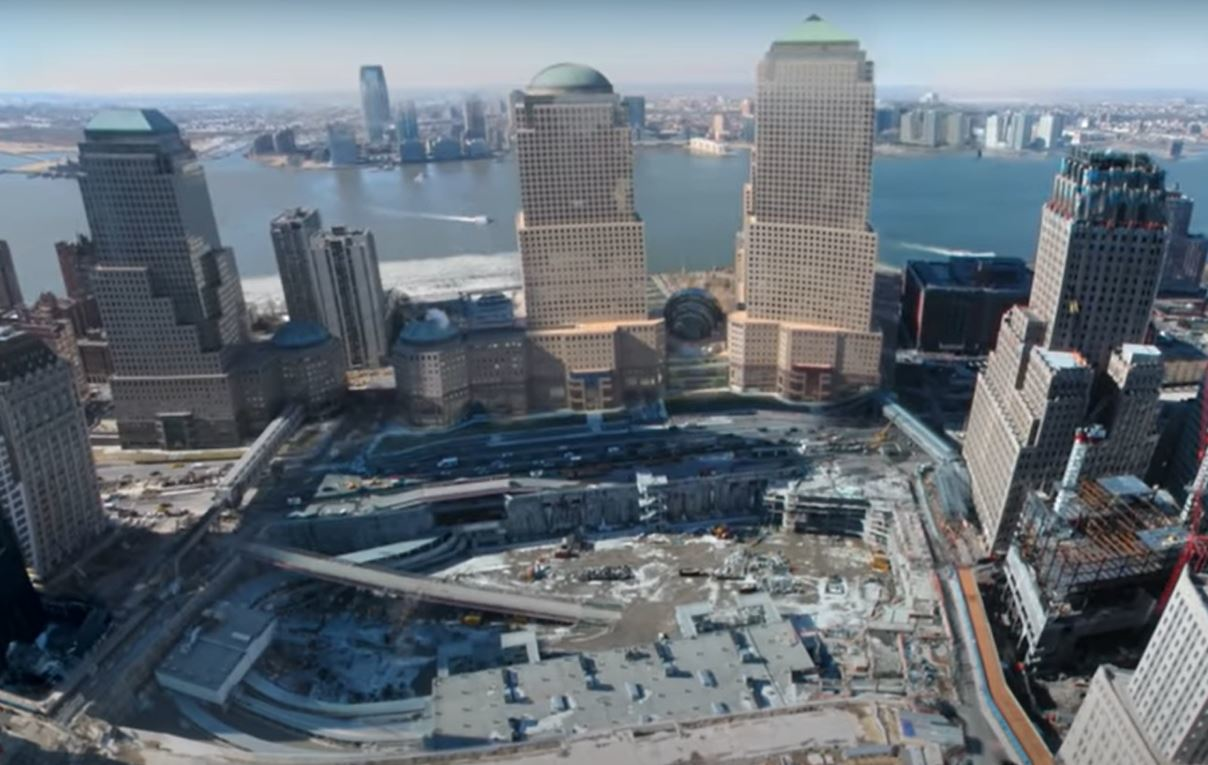 911 time lapse video rebuilding