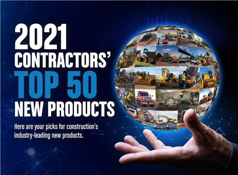 For Construction Pros presents the 2021 Contractors' Top 50 New Products.
