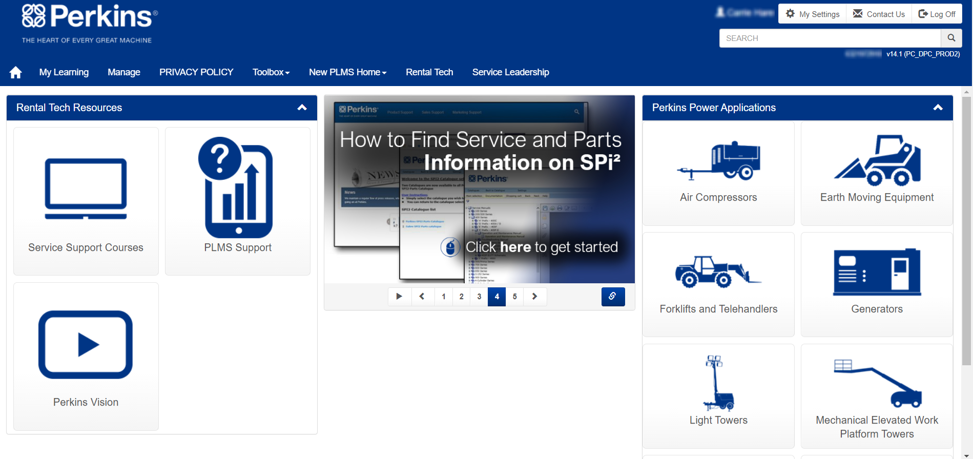 Perkins Rental Training Web Page Pic