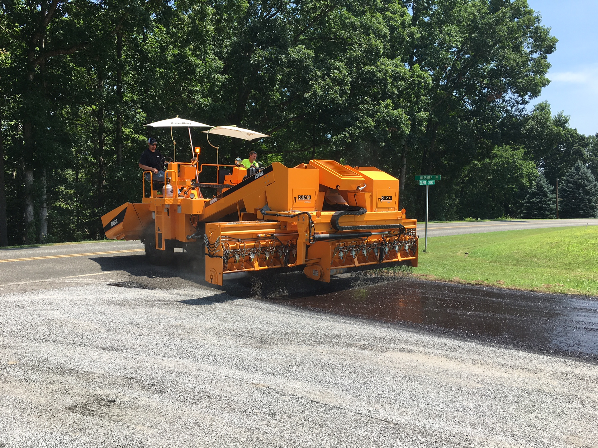 To successfully complete a chip seal, tack is first put down, followed by a chip spreader that disperses aggregate in a uniform manner, making the process mostly seamless for both the agency and the contractor. That is of course if the equipment is properly maintained and ready to use.