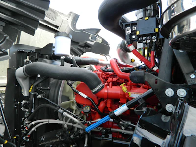 Daily walkarounds should include checks of all critical fluids as well as condition checks to identify leaks or damaged/missing components.