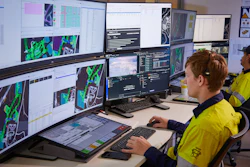 Autonomous Haulage System Control Room, Boddington, Western Australia (Photo: Business Wire)