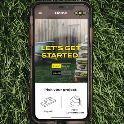 New Sakrete App