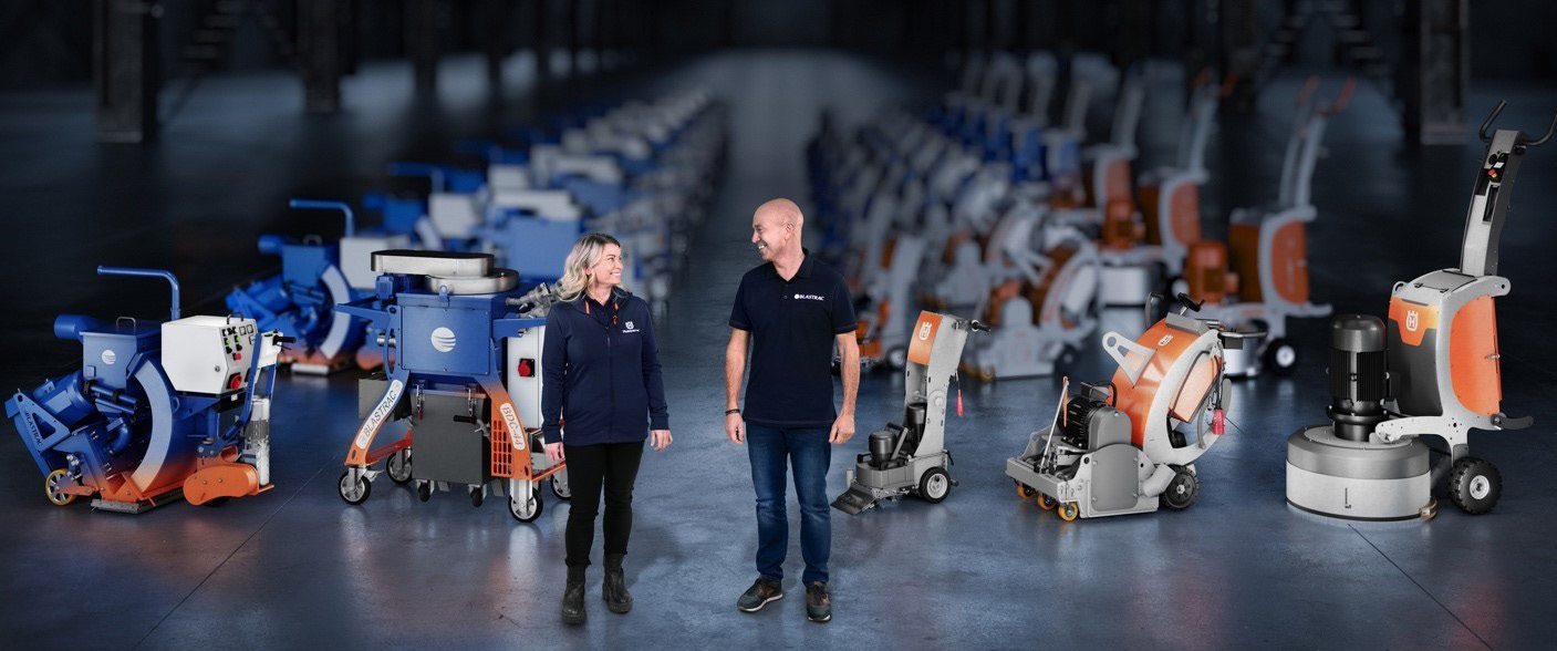 Husqvarna Continues Integration of Blastrac and Diamatic
