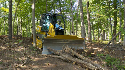 The D4 can be ordered with specialized guarding for Forestry/Land Clearing.
