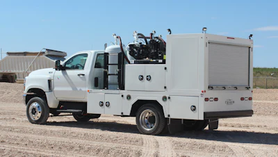 Typical truck mobile lube systems range from Class 5 to 8. While there are trade-offs in capacity, a Class 5 or 6 service truck will note require a driver with a CDL.