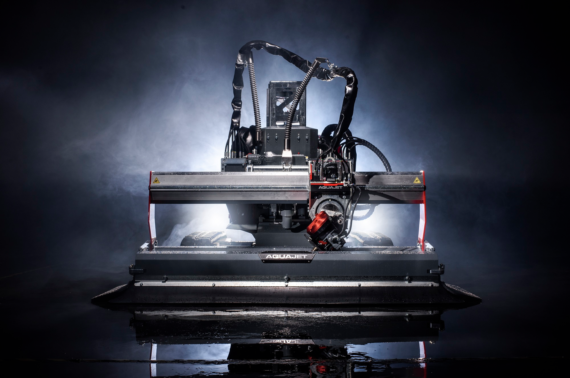 The Aqua Cutter 750V Hydrodemolition Robot