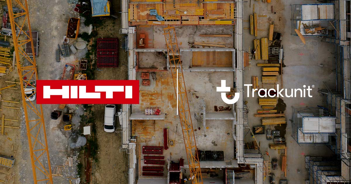 Trackunit X Hilti Partnership 1200 X 628px