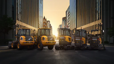 Volvo CE is leading the charge in the battery electric vehicle (BEV) sector with five compact, battery-powered construction options in the lineup, including the L20 Electric and L25 Electric wheel loaders; and the ECR18 Electric, E18 Electric and ECR25 Electric compact excavators.
