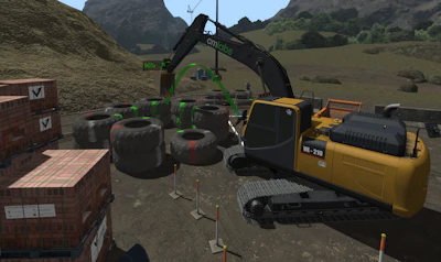 With thousands of variations for terrain, jobsite obstacles, tasks and weather conditions, instructors can challenge trainees of all skill levels with a wide variety of scenarios.