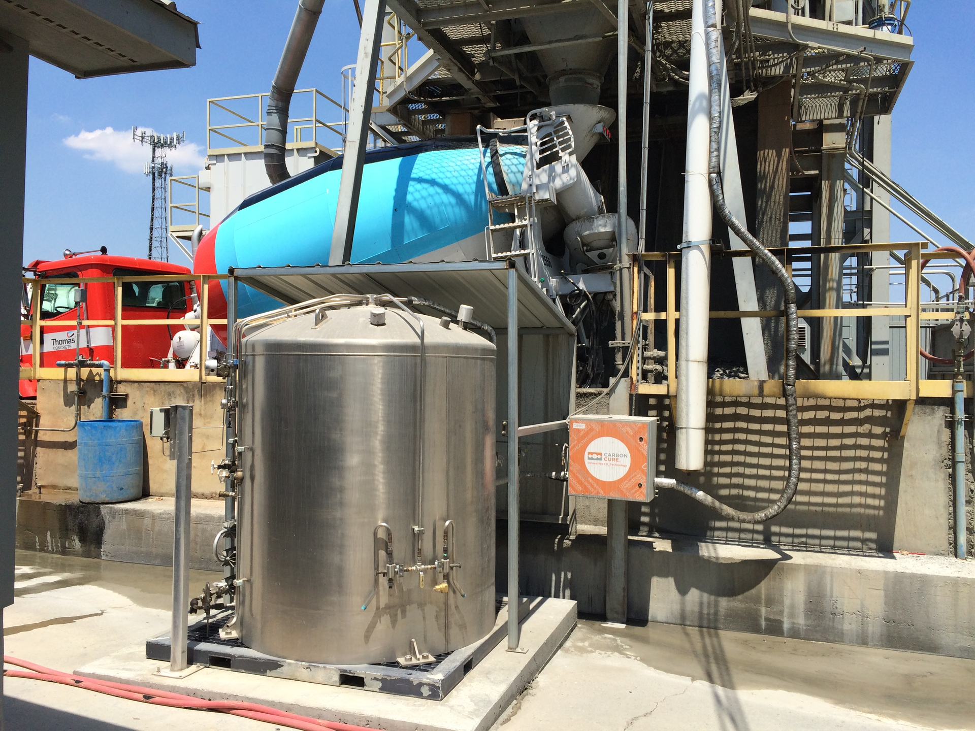 Carbon Cure At Thomas Concrete