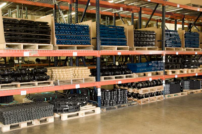 BLS main warehouse (located in Bensenville, IL near O’Hare Airport)