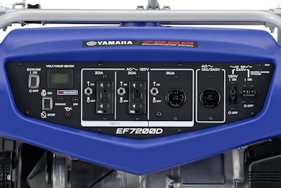 Yamaha Ef7200d Panel