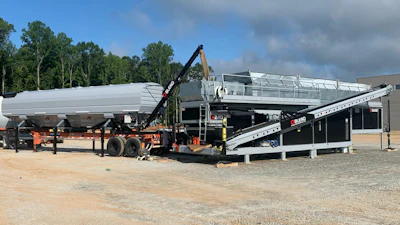 The Blend A240 Mobile Mixing Plant