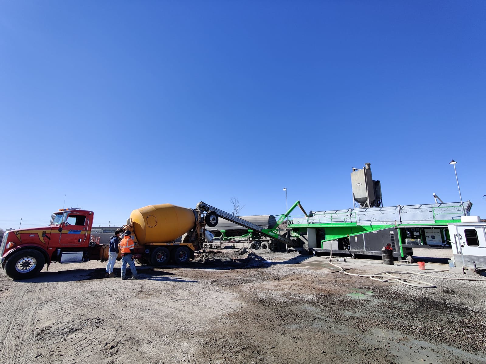 The Blend A240 Mobile Mixing Plant