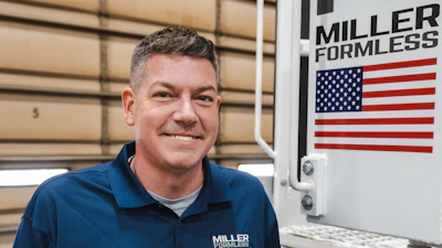 Joe Ouellette, president of Miller Formless Co.