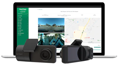 Nex Traq Fleet Defender Road And Driver Facing Cameras
