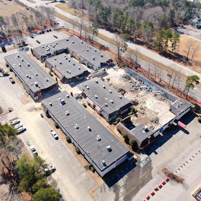 Demolition Contractor Controls Dust With Atomized Mist Technology