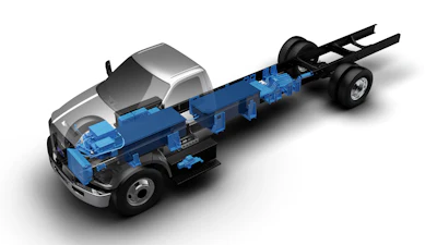 No engine is necessary with electric vehicle drivetrains, which can offer benefits to the design of the vehicle and end use customers.