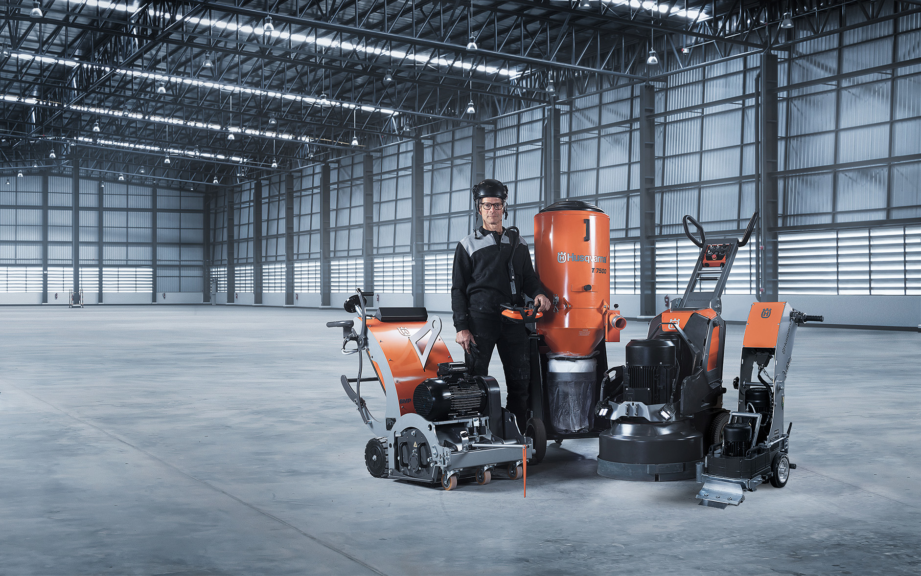 Available to order in the United States and Canada, the fully integrated offering includes floor scrapers, shavers, scarifiers and floor grinders.