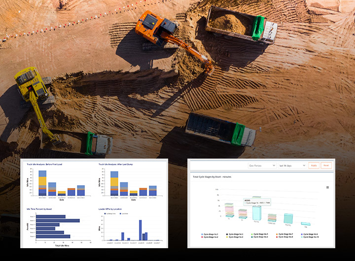 The solution increases the cycle times in pits and quarries by delivering a real-time, consolidated view of—and insights into—an operation’s equipment, machines and vehicles regardless of make, model, year, manufacturer or asset location.