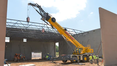 Heavy-Duty Jib Extension For The Grove GRT9165 Rough-Terrain Crane