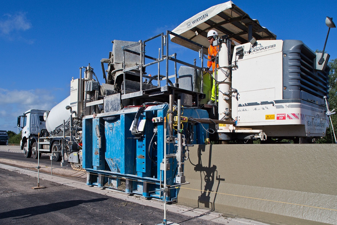 Consistency Key In Concrete Highway Safety Barrier System