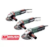 Designed for polishing and cutting on construction sites, the angle grinders feature a powerful 1,900-watt and 14.5-amp motor with an armature for power and heat dissipation.