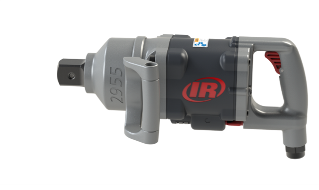 Designed for construction sites, the 2955 impact wrench produces 4,500 ft. lbs. of max reverse torque powered by a warm-forged twin-hammer impact mechanism.