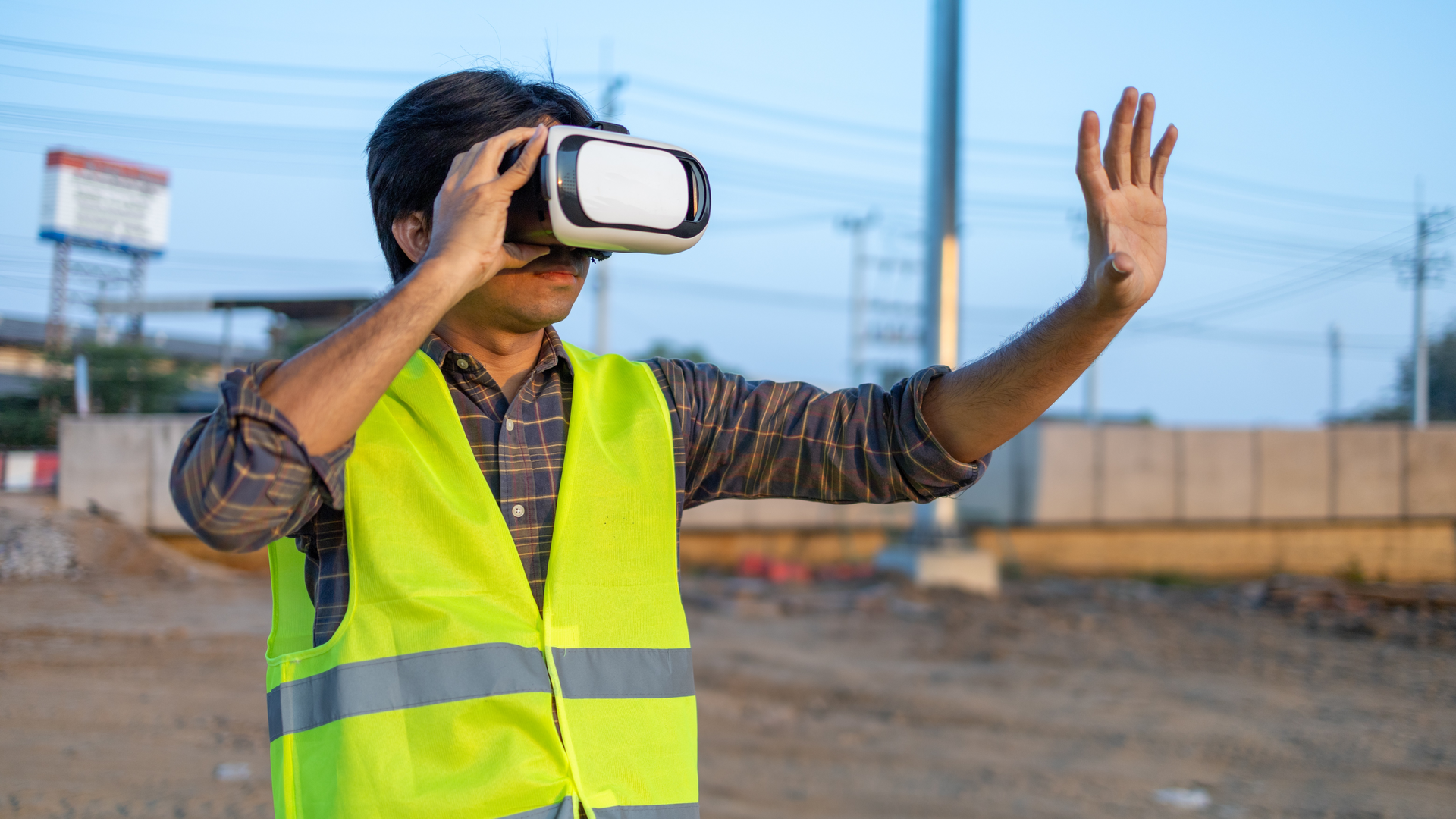 AR smart glasses can be used in training, giving instructions on operating equipment while workers perform those operations.