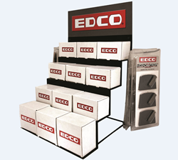 EDCO's Countertop Display stand is designed for rental businesses that need to educate and train customers on the effective use of EDCO's concrete grinders—and it’s free while supplies last.