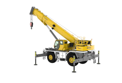 The Grove GRT8100-1 crane will be available from 2023 and offers a series of improvements over the original version (GRT8100).