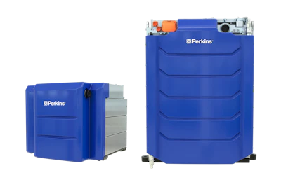 Perkins engineers are developing and field testing 48-volt, 300-volt and 600-volt battery configurations that can be leveraged by OEMs in the construction, industrial, materials handling and agricultural industries.
