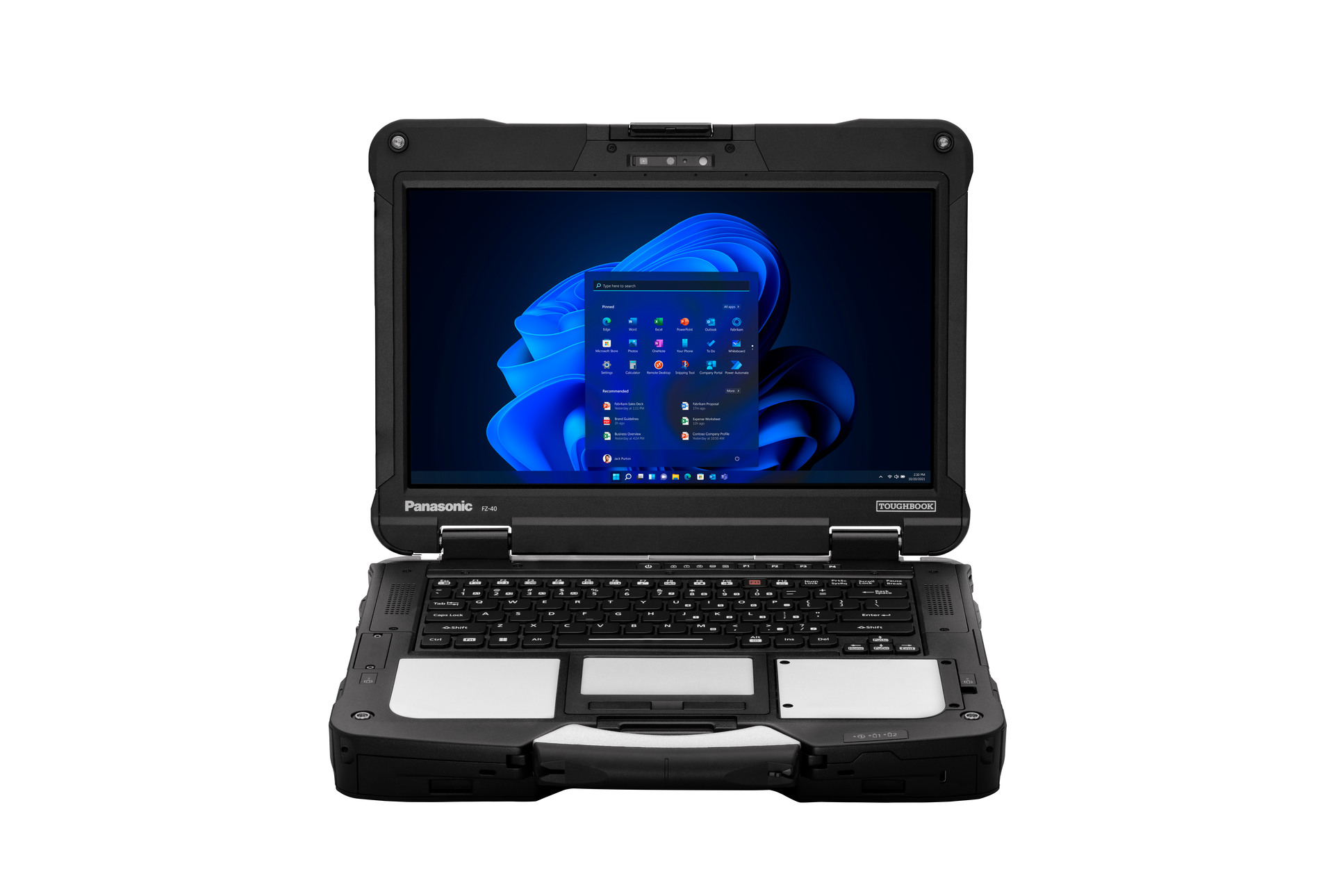 The TOUGHBOOK 40 is delivered with 11th Gen Intel vPro processors, with optional AMD dedicated graphics* or Intel Iris Xe Graphics boosting computing power to process large amounts of data, images and video feeds in real-time.