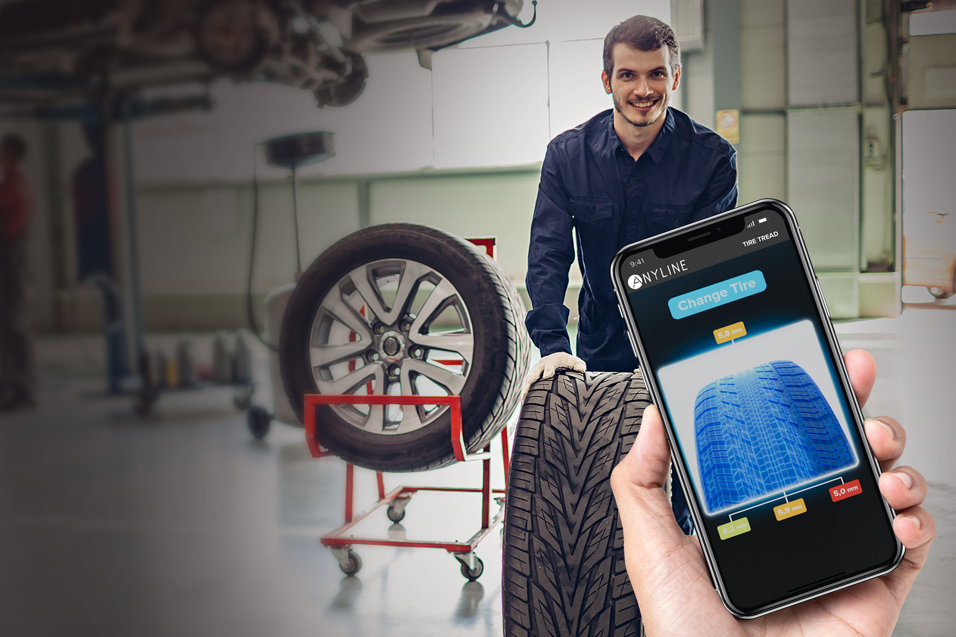 The solution can be integrated into workforce or consumer-facing apps, meaning that tire technicians and customers alike can start scanning tire treads without training.