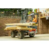 The full range of forklifts in the 5,500-lb. capacity class is available in four configurations: STANDARD, STANDARD REACH, 4-WAY AND 4-WAY REACH, as well as with 10-ft. or 12-ft. masts.