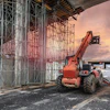 Developed for telehandler applications lifting up to 12,000-lbs., Dana’s new driveline comes equipped with a compact Spicer 312 dropbox for high-power hydrostatic motors.