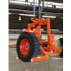 With a capacity to lift tires weighing up to 1,400-lbs., the HTH-1400 is fully adjustable to handle tires between 30-in. and 53-in. and diameter, and up to 19-in. in width.