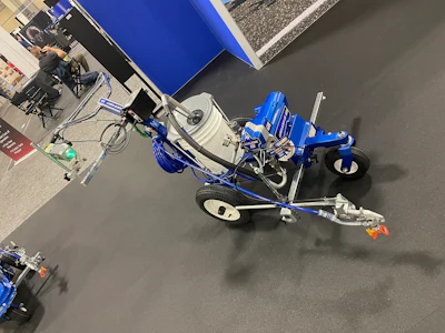Photo taken of GRACO's official NPE booth.