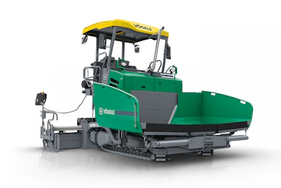 The SUPER 1300-3i is a highly compact paver yet features a maximum laydown rate of 385 tons per hour and a pave width of up to 16 ft 5 in.