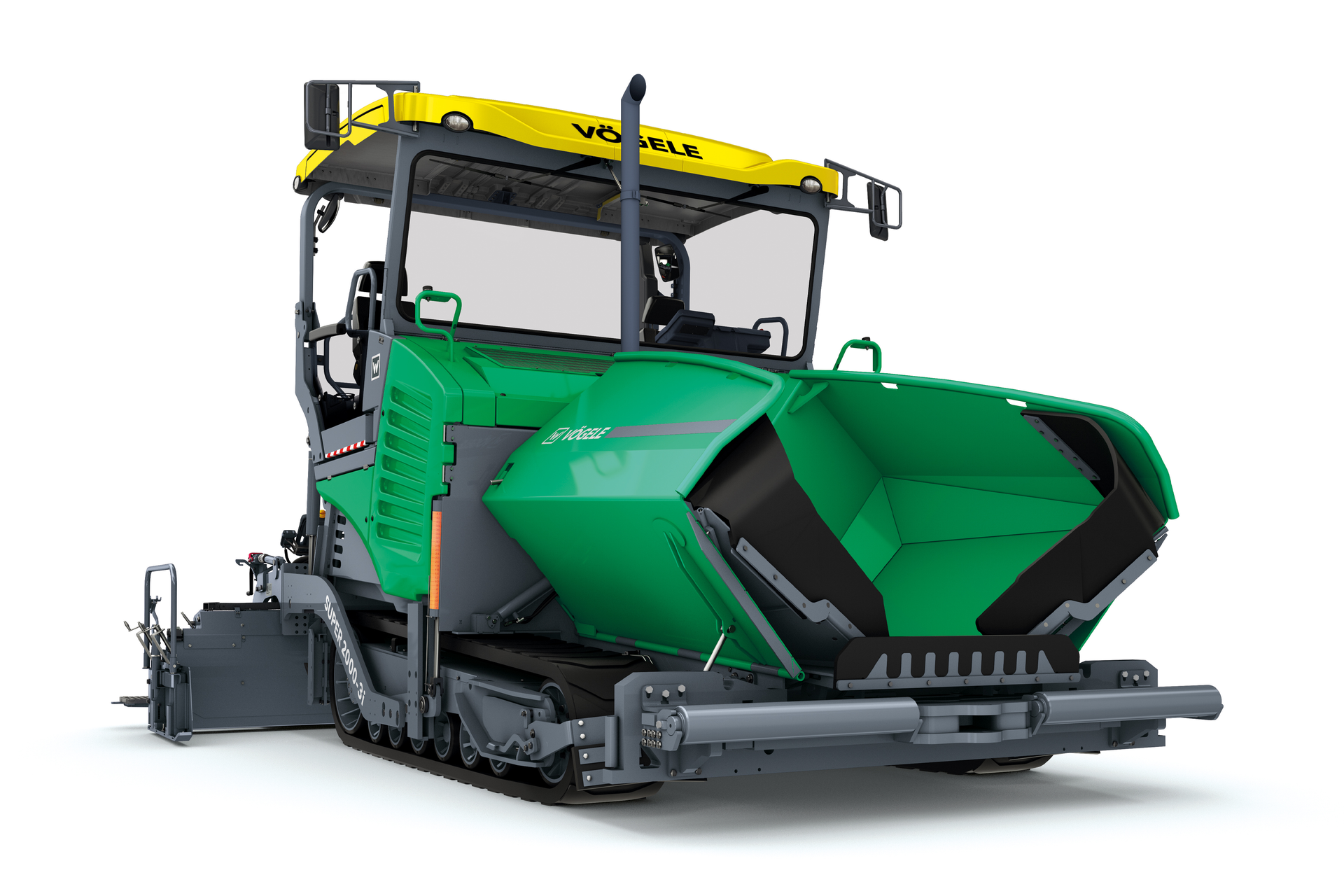 Achieving a maximum laydown rate of 1,540 tons per hour and featuring a powerful 6-cylinder diesel engine, it is particularly suitable for paving highways and large commercial areas.
