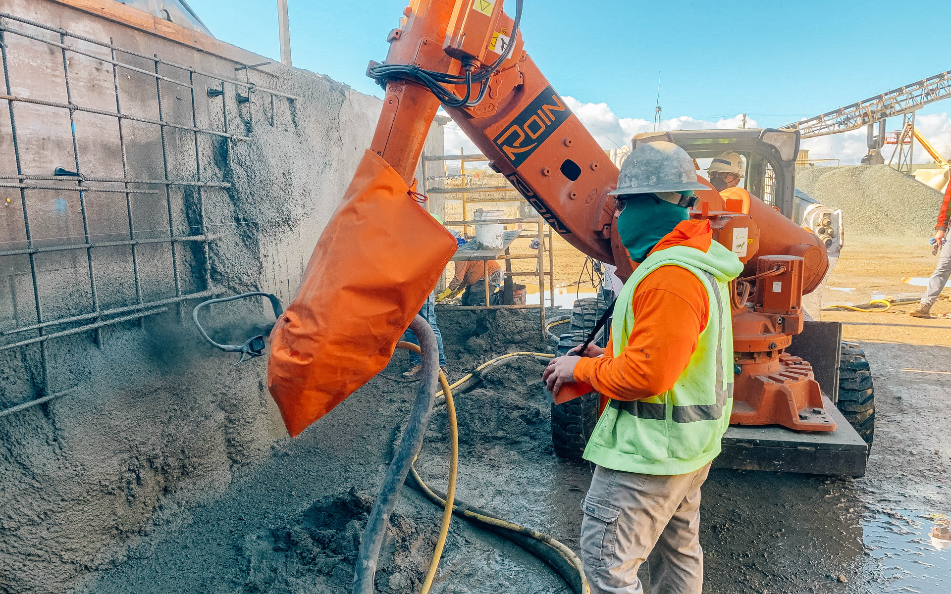 The Roin shotcrete robot will be discontinued, but Built Technologies plans to announce new products that will expand their product line into the concrete space.