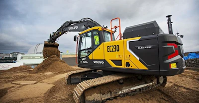 construction equipment crawler excavator