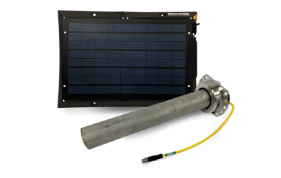 A solar-powered in-drum probe collects data on mix condition in real-time.