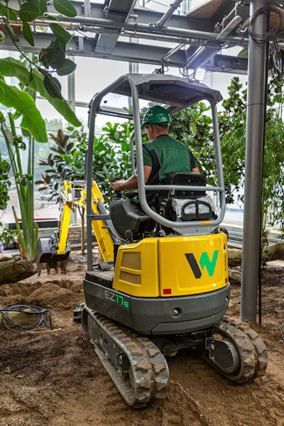 2 Wacker Neuson Ez17e Battery Excavator